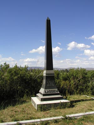 A large monument for Peter Lassen